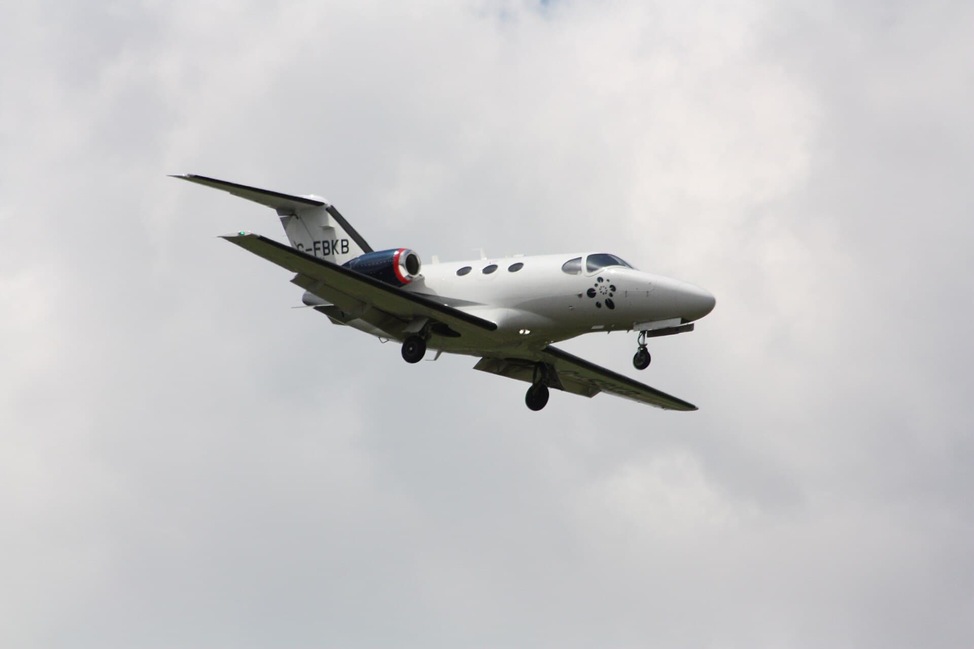 A Citation Mustang on the ground